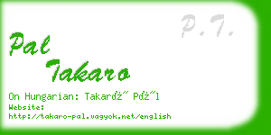 pal takaro business card